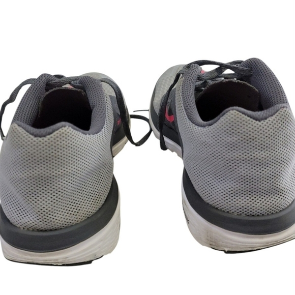 Nike Womens Gray and Pink Running Shoes Size 8 - Picture 7 of 15